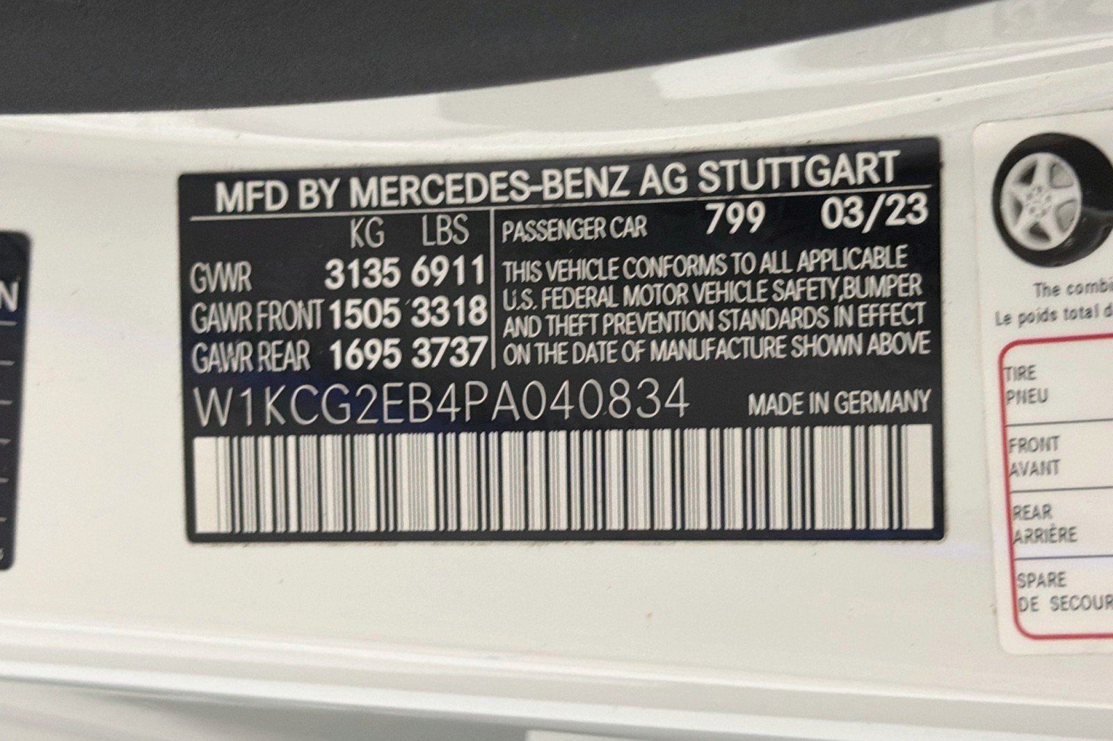 Used 2023 Mercedes-Benz EQS 450+ 4MATIC Sedan image 24