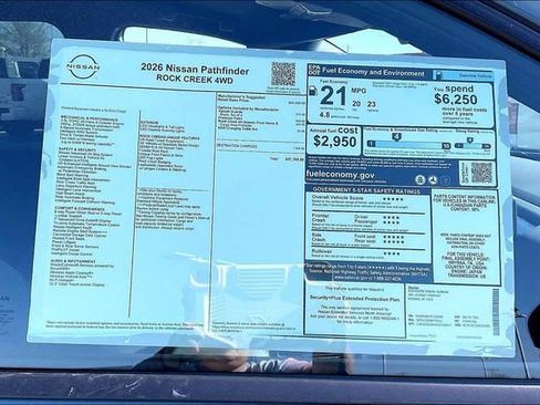 New 2026 Nissan Pathfinder Rock Creek image 13