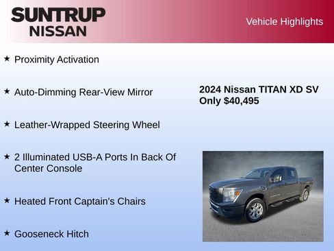Used 2024 Nissan Titan SV w/ SV Convenience Package image 26