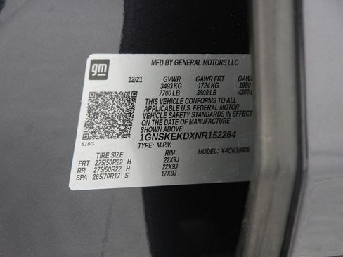 Used 2022 Chevrolet Suburban RST w/ Luxury Package image 26