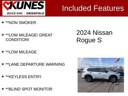 Used 2024 Nissan Rogue S image 3
