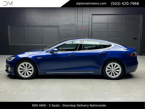 Used 2016 Tesla Model S 90D AWD/4WD image 4
