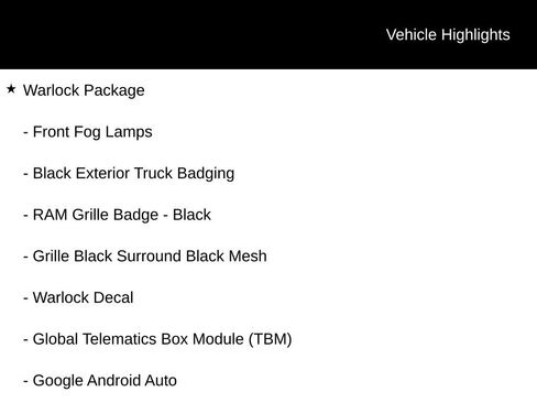 Used 2023 RAM 1500 Tradesman w/ Warlock PACKAGE image 26