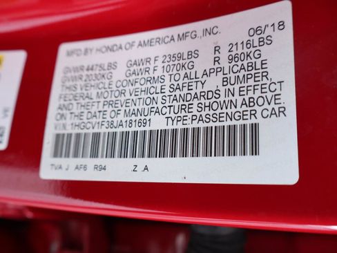 Used 2018 Honda Accord Sport image 40