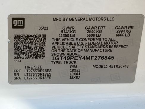 Used 2021 GMC Sierra 2500 AT4 w/ Gooseneck/5TH Wheel Package AWD/4WD image 29