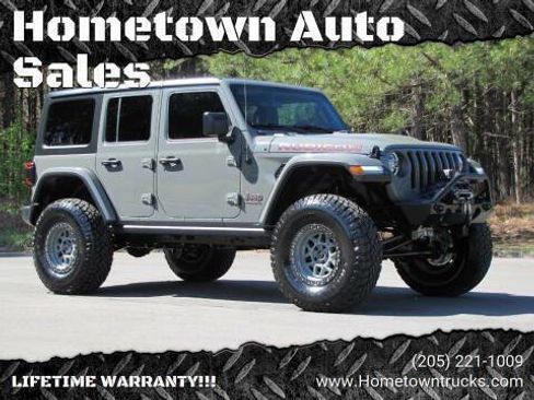 Used 2020 Jeep Wrangler Unlimited Rubicon w/ LED Lighting Group image 1