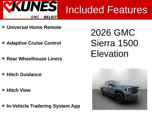 New 2026 GMC Sierra 1500 Elevation w/ Preferred Package image 3