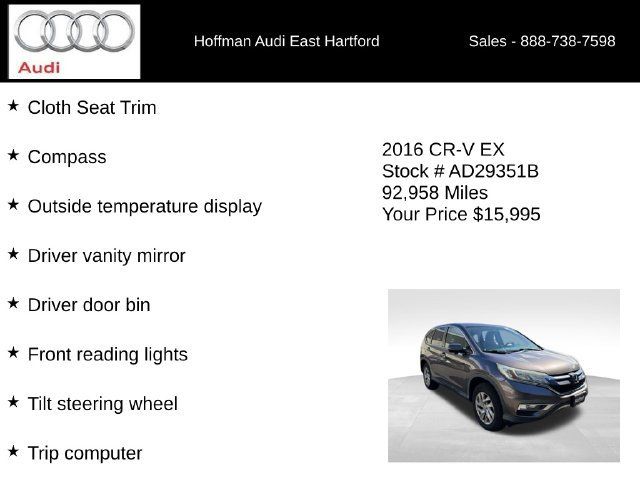 Used 2016 Honda CR-V EX image 28