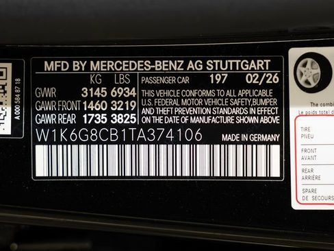 New 2026 Mercedes-Benz S 63 AMG S image 23
