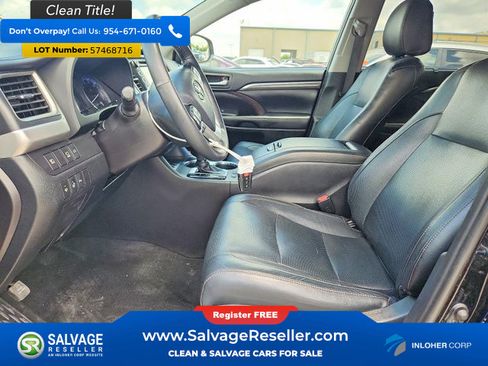 Used 2019 Toyota Highlander Limited Platinum AWD/4WD image 9