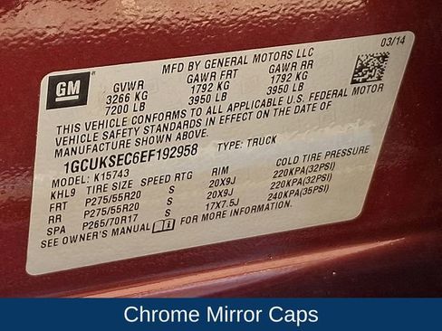 Used 2014 Chevrolet Silverado 1500 LTZ Z71 w/ LTZ Plus Package AWD/4WD image 31