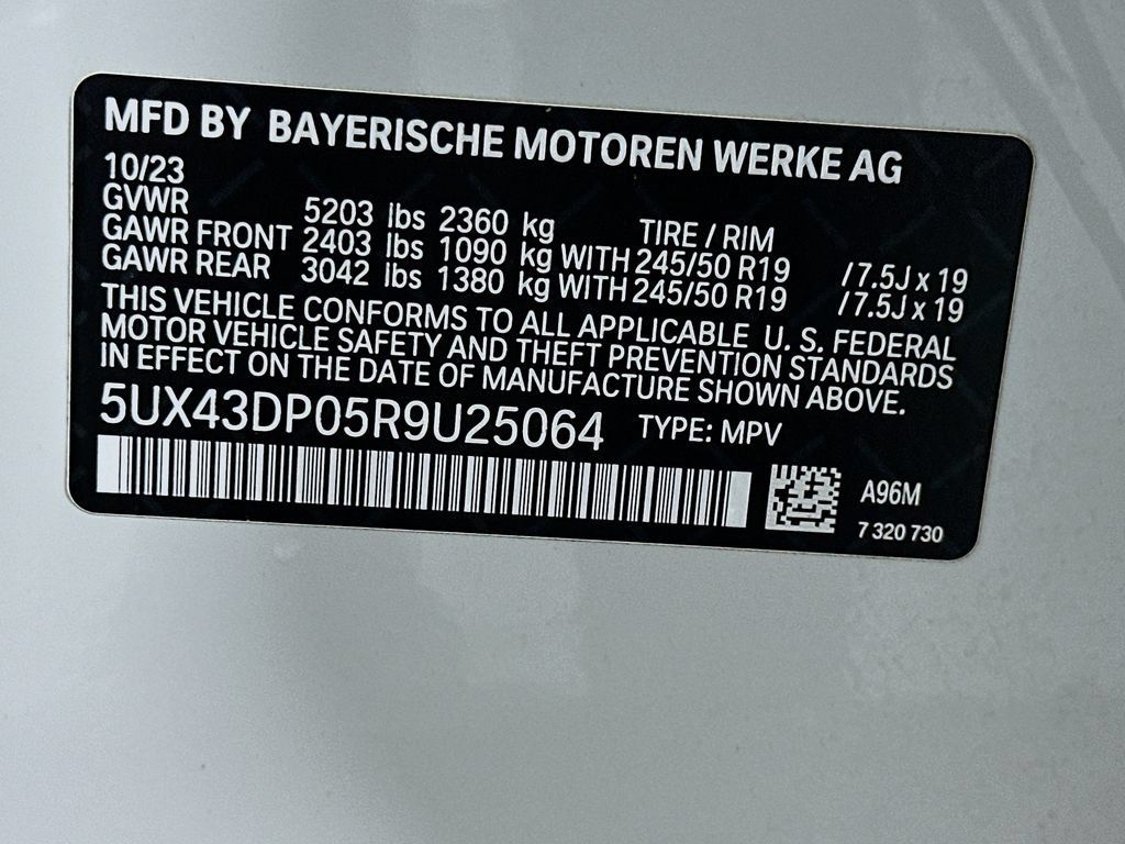 Used 2024 BMW X3 sDrive30i RWD image 33