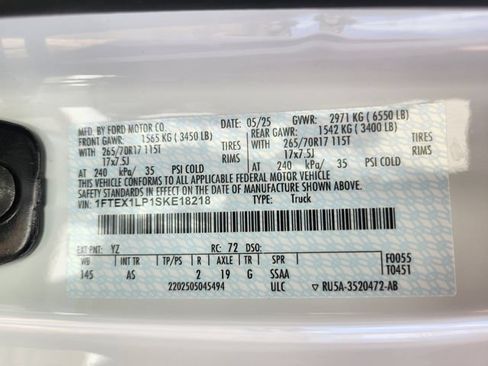 Certified 2025 Ford F150 XL AWD/4WD image 25