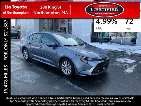 Certified 2025 Toyota Corolla LE image 1