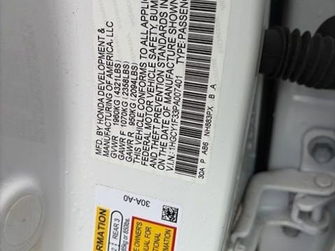 Certified 2023 Honda Accord EX image 10