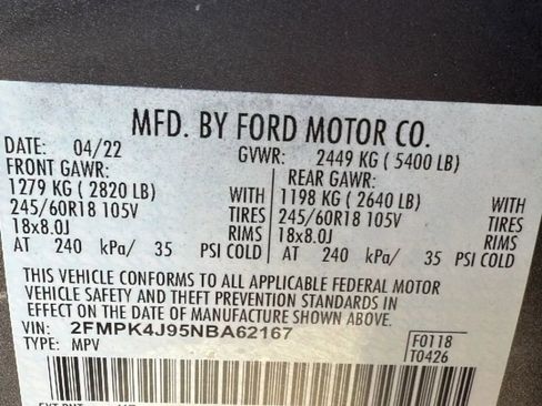 Used 2022 Ford Edge SEL image 32