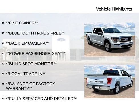 Certified 2023 Ford F150 XLT w/ Equipment Group 302A High RWD image 6
