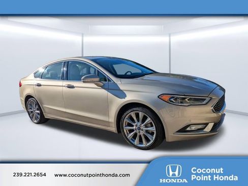 Used 2017 Ford Fusion Platinum image 1