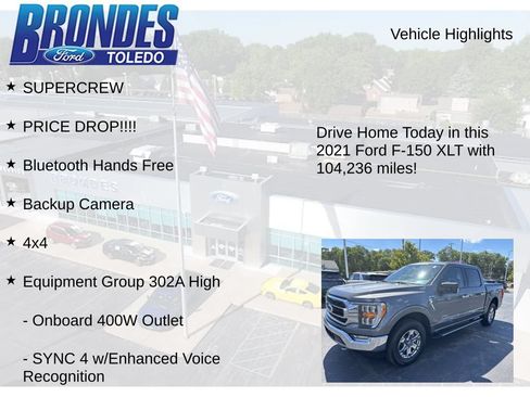 Used 2021 Ford F150 XLT w/ Equipment Group 302A High AWD/4WD image 5