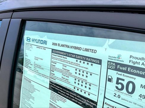 New 2026 Hyundai Elantra Limited FWD image 14