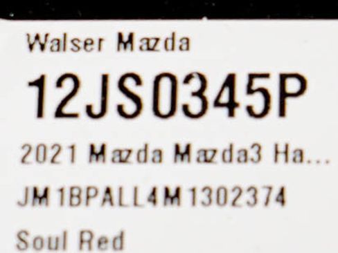 Used 2021 MAZDA MAZDA3 s FWD image 29