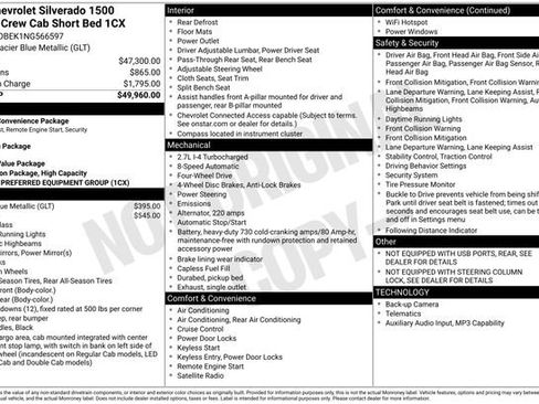 Used 2022 Chevrolet Silverado 1500 Custom image 11