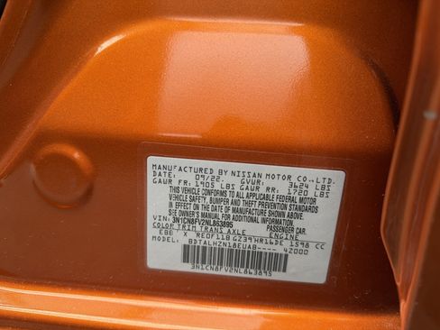 Used 2022 Nissan Versa SR w/ Convenience Package image 21