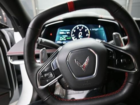 Used 2023 Chevrolet Corvette Stingray Convertible w/ Chrome Exterior Badge Package RWD image 8