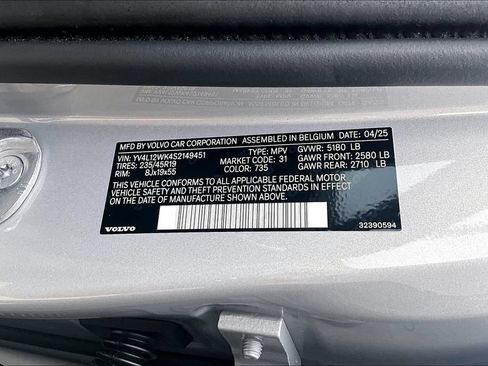 Certified 2025 Volvo V60 B5 Cross Country Plus AWD/4WD image 47