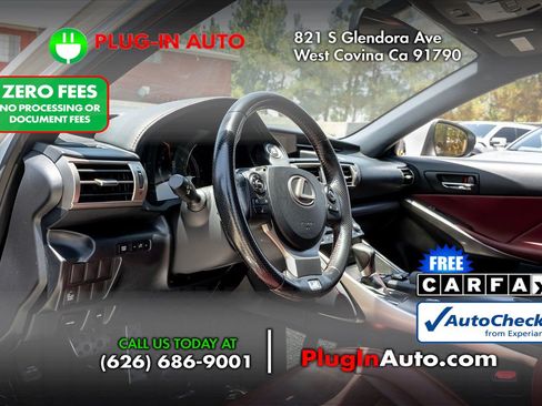 Used 2016 Lexus IS 200t w/ F Sport Package RWD image 7