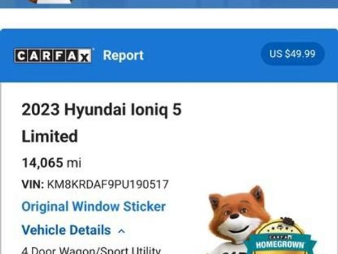 Used 2023 Hyundai Ioniq 5 Limited w/ Cargo Package AWD/4WD image 6