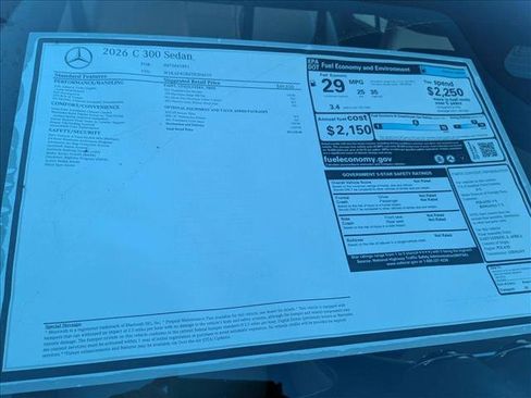 Certified 2026 Mercedes-Benz C 300 C 300 image 18