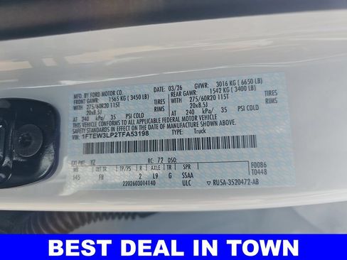 New 2026 Ford F150 XLT w/ Equipment Group 302A MID AWD/4WD image 42