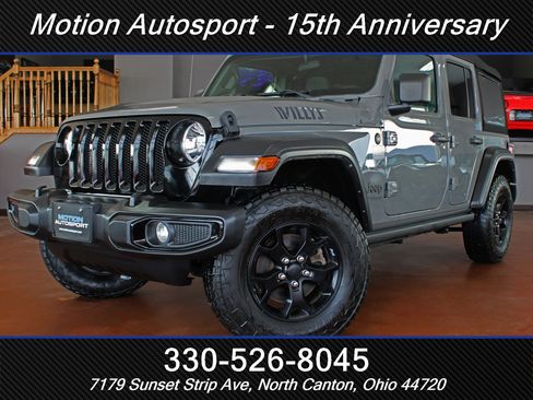 Used 2021 Jeep Wrangler Unlimited Sport image 1