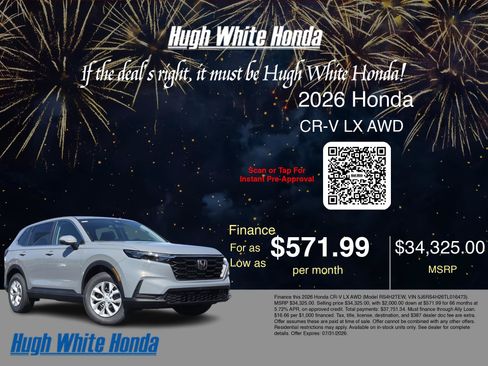 New 2026 Honda CR-V LX image 6