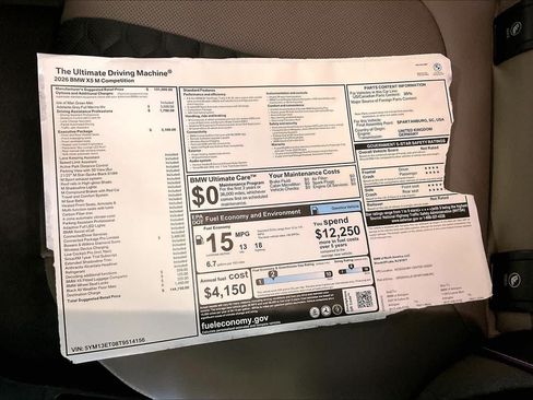 New 2026 BMW X5 M Competition w/ Executive Package AWD/4WD image 19