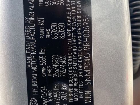 New 2024 Hyundai Santa Fe Calligraphy image 33