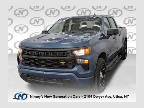 Used 2024 Chevrolet Silverado 1500 Custom AWD/4WD image 1