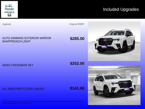 Used 2023 Subaru Ascent Onyx Edition Limited AWD/4WD image 10