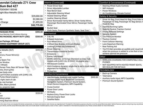 Used 2022 Chevrolet Colorado Z71 w/ Safety Package image 2