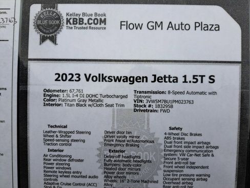 Used 2023 Volkswagen Jetta S w/ IQ.Drive Package image 39