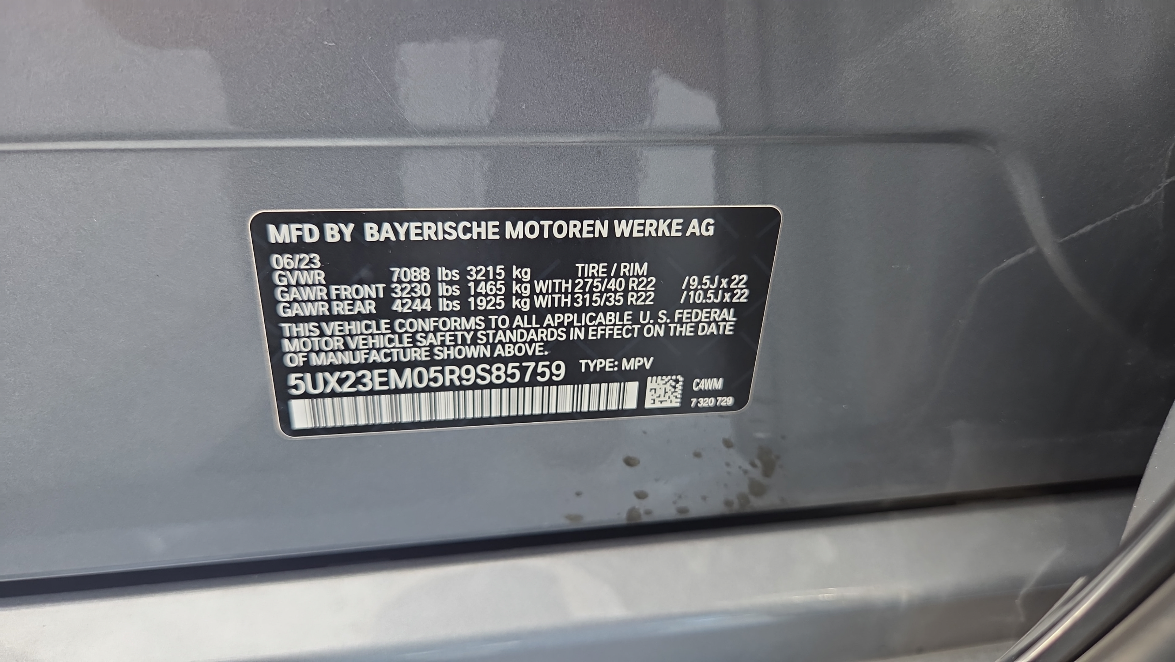 Certified 2024 BMW X7 xDrive40i w/ M Sport Package AWD/4WD image 21