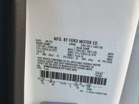 Certified 2023 Ford Transit Connect XL image 15