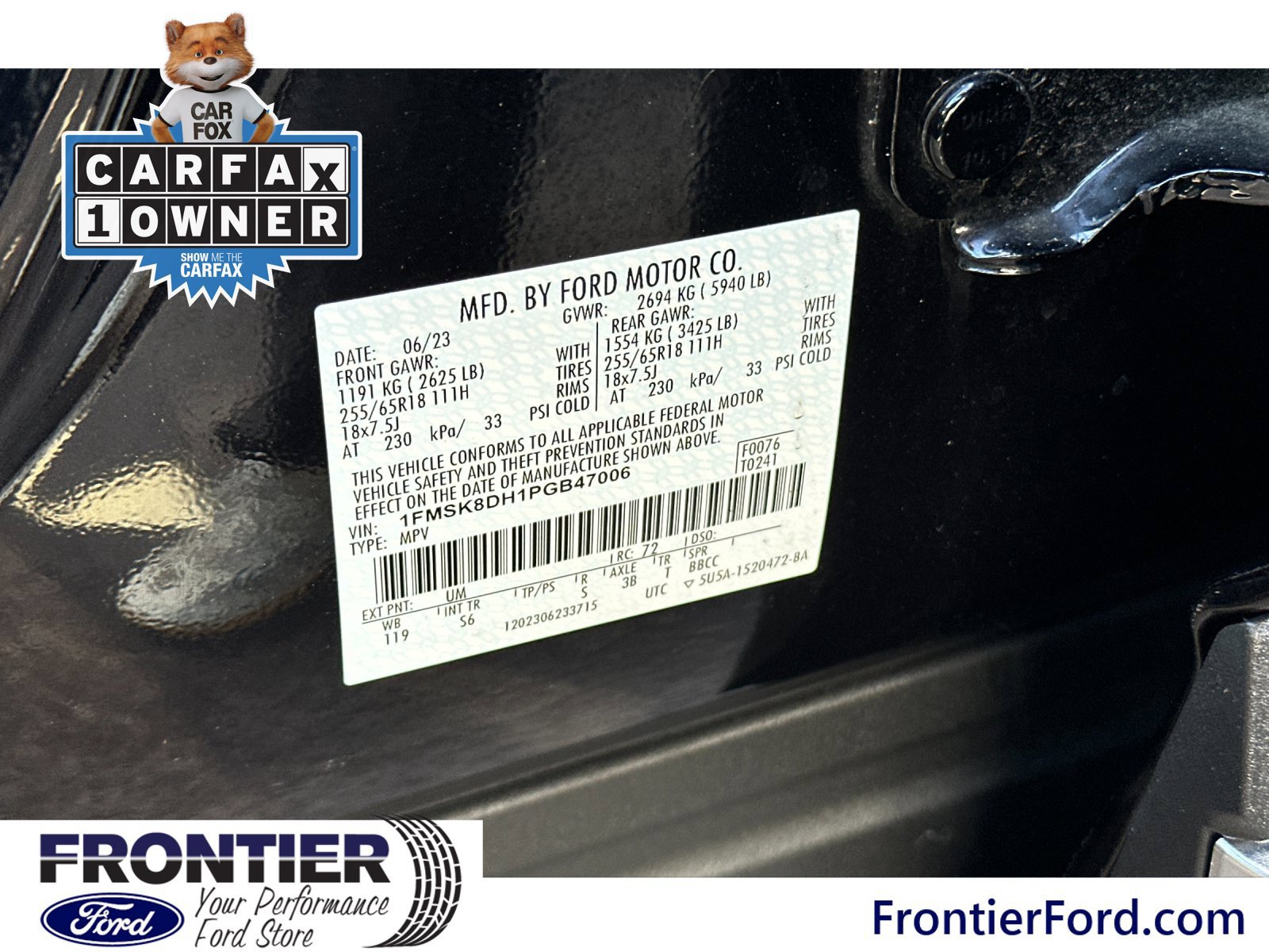 Certified 2023 Ford Explorer XLT w/ Equipment Group 202A AWD/4WD image 30