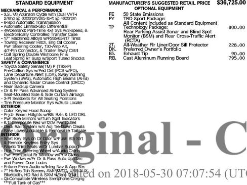 Used 2018 Toyota Tacoma TRD Sport image 2