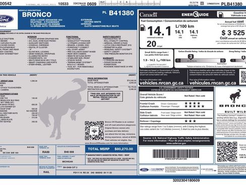 Used 2023 Ford Bronco Wildtrak image 5