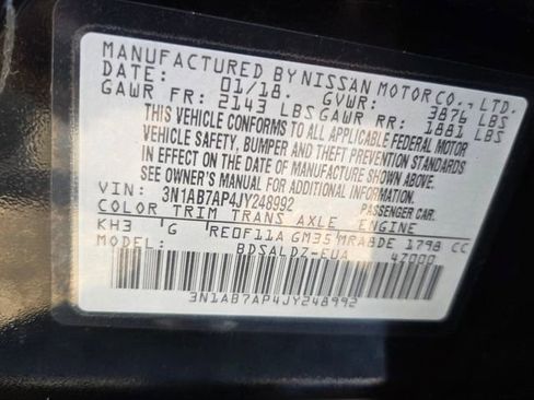 Used 2018 Nissan Sentra SV image 20