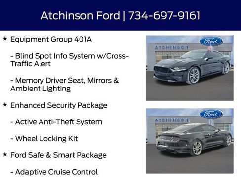 Used 2019 Ford Mustang GT Premium w/ Equipment Group 401A image 12