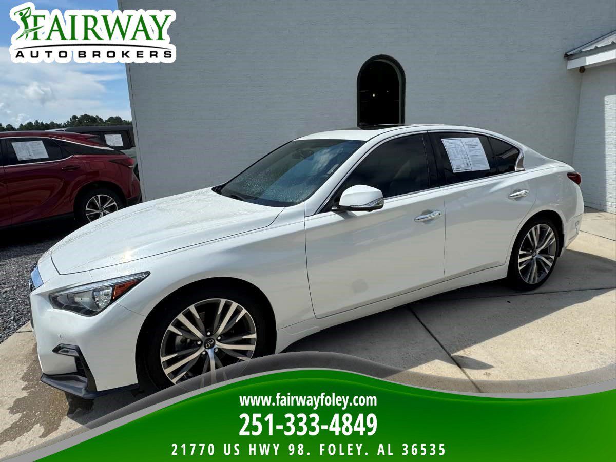 Used 2022 INFINITI Q50 Sensory AWD/4WD image 1