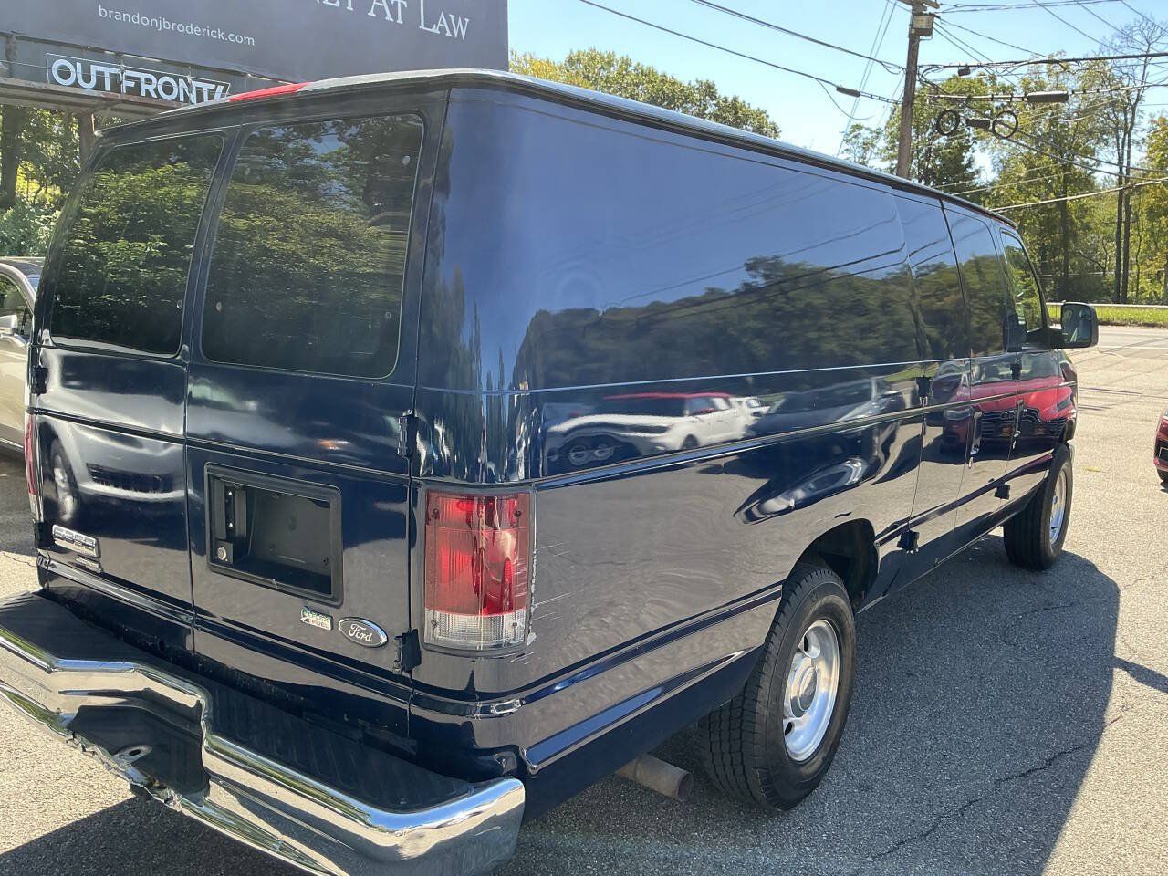 Used 2013 Ford E-350 and Econoline 350 Extended Super Duty w/ Commercial Cargo Van Pkg RWD image 5